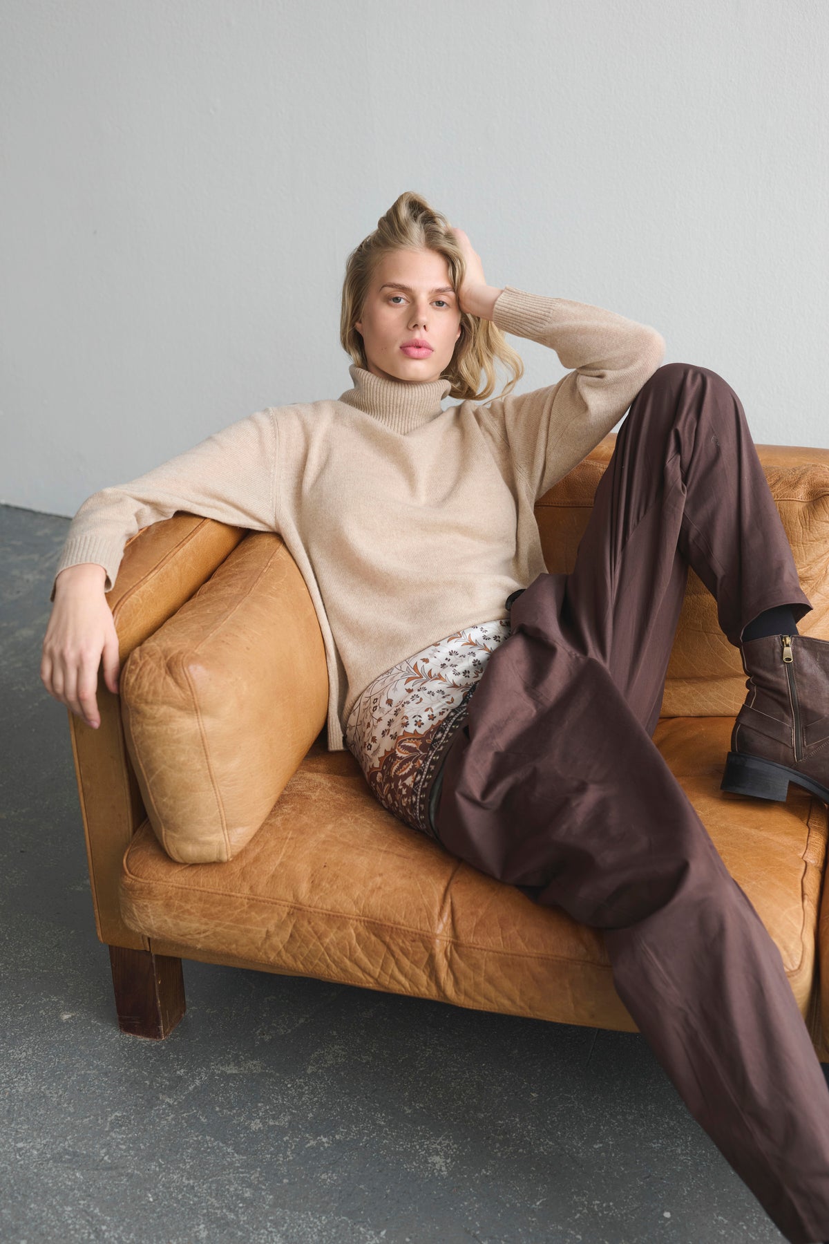 MiabellAG Roll Neck