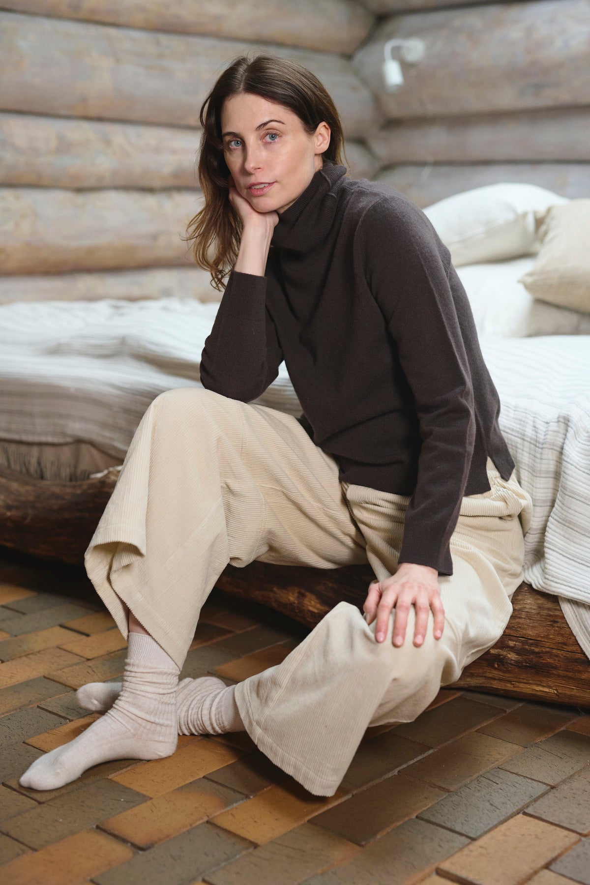LuciaAG Roll Neck Pullover